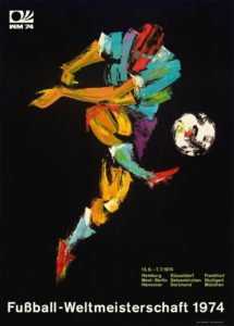 世界盃海報設計淺析 8 1974 西德