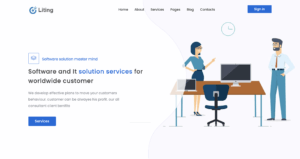 web mockup